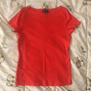 Jones New York thin knit short sleeve sweater